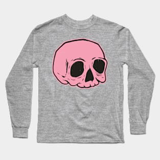 Classic Skull (PINK) Long Sleeve T-Shirt